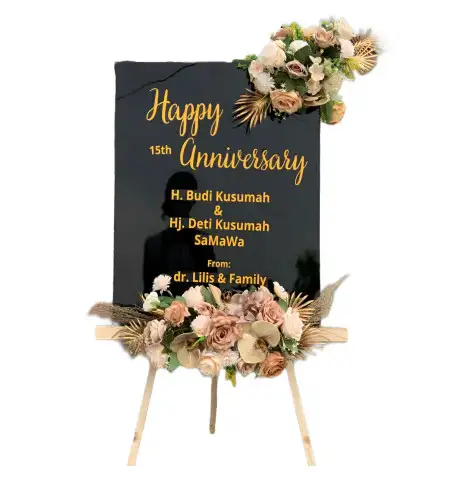 Papan Bunga Akrilik Lempuing